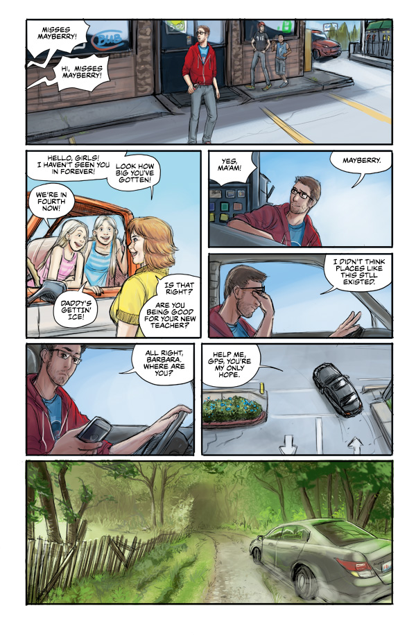 Blue Sky Gis Maps In Comics November 2014